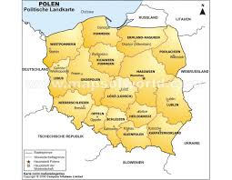 Karte der hauptverkehrswege in polen; Buy Polen Politische Karte Poland Political Map