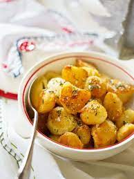 Roast Potatoes With Herb Salt Delicious Magazine Perfect Roast Potatoes Fennel Recipes Recipes