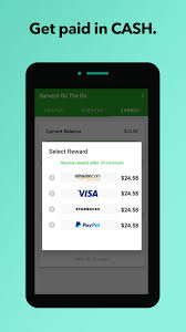 Another payment option is through check and this is also the first payment method that they will do. Surveys On The Go Apps On Google Play