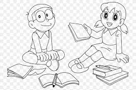 Doraemon et nobita, les protagonistes. Coloring Book For Kids Doraemon