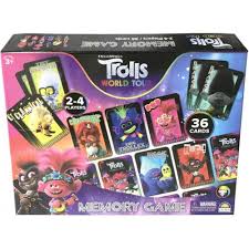 Click on a card to flip and reveal the image. Disney Trolls 2 Memory Game Buy Online At The Nile