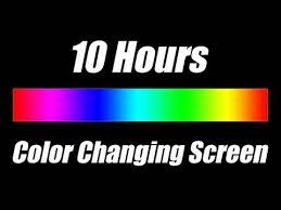 Employing the right light bulbs in your bedroom isn't just about improving the quality of your sleep. Color Changing Screen Mood Led Lights 10 Hours Youtube