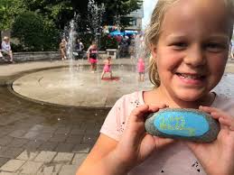 Found this downtown and rehid it 😊