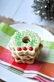 How to make shortbread cookies. Easy Buttery Shortbread Cookies Just 3 Ingredients These Are Easy And Cute Wreath Shaped Short Easy Cookie Recipes Shortbread Cookies Best Christmas Recipes