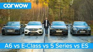 Audi A6 Vs Bmw 5 Series Vs Mercedes E Class 2020 Audi A6 Vs Bmw 5 Series Vs Mercedes E Class Vs Lexus Es Which Is Best Youtube