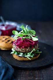 Sprouted Lentil Burgers Grillable And Vegan Rezept Linsen Burger Lecker Rezepte