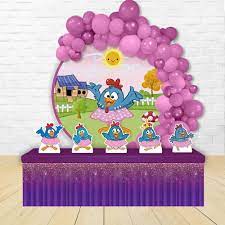 Decoração galinha pintadinha rosa festa infantil galinha pintadinha doces para aniversario galinha baby galinha baby on spotify compre online galinha baby por r 99 90 laurel yeatman from. Kit Festa Painel Redondo Decoracao Galinha Pintadinha Rosa Em Promocao Ofertas Na Americanas