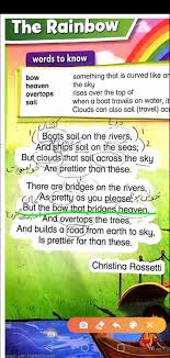 Cbse class 2 english with worksheet and study material for cbse/icse to score good marks in exams. Class 2 Newoxfordmodernenglish Chapter 1 B The Rainbow Slo S Complete Reading Translation Dictation Words And Meanings Oup Pakistan India Middleeast Onlinelearning Free Online School Problem Solving Training For Everyone