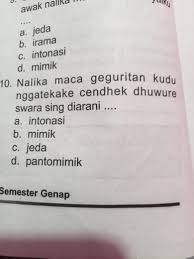 Begitupun dengan unsur intrinsik, salah satu unsur hilang, maka karya tulis menjadi kurang. Nalika Maca Geguritan Kudu Nggatekake Cendhek Dhuwure Swara Sing Diarani A Intonasi Brainly Co Id