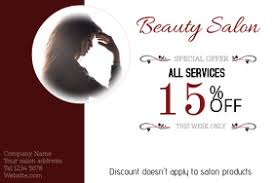 Below are 48 working coupons for discount hair salons near me from reliable websites that we have updated for users to get maximum savings. 3 840 Hair Salon Discount Coupon Customizable Design Templates Postermywall