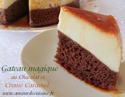 Gateau Impossible Au Caramel Amour De Cuisine Recette Gateau Au Flan Gateau Magique Chocolat Creme Caramel