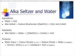 Alka Seltzer Equation Jennarocca Seltzer Alka Seltzer Sodium Bicarbonate