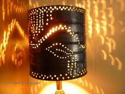 Punched Tin Lamp Shades From Simplicity To Gorgeous In Minutes