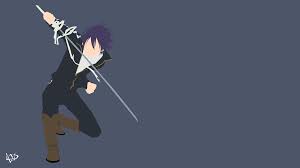 Yato Noragami Aragoto Minimalist Anime Wallpaper Yato Noragami Noragami Otaku Art