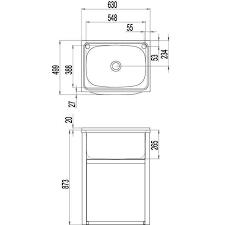 Clark Eureka 45 Litre Standard Tub Cabinet Thrifty Bathrooms
