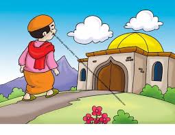 Gambar ilustrasi orang sholat hilustrasi. Gambar Kartun Masjid Dan Orang Nusagates