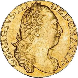 1775 George III Fourth Portrait Gold Guinea | Chards