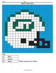 They also work well for students with autism. New York Jets Color By Number Coloring Squared