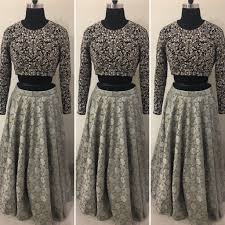 Black And Grey Dress Combination Beautiful Black And Gray Color Combination Beautiful Gray Color Lehenga And Black Color Full Sleeves C Black Pakistani Dress Wedding Outfits For Women Fashion