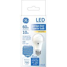 Is it safe to put a 75w bulb in a 60w? Ge Soft White 60w Replacement Led Garage Door Opener Bulb A19 Light Bulbs Meijer Grocery Pharmacy Home More