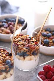 Unfortunately, even though there's a fruit in its name, banana bread isn't always the healthie. Healthy Granola Recipes Fit Foodie Finds
