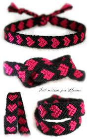 Une fois que c'est fini, attachez le second bout. Tuto Bracelet Bresilien Coeurs Fait Maison Par Lilouina