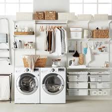 Elfa Laundry Solution White Wurth Organizing Laundry Solutions Laundry Room Storage Laundry Room Design