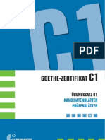 Gemeinsame stellungnahme der fünf betroffenen berufsorganisationen. Goethe Zertifikat C1 Modellsatz Pdf