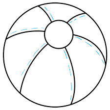First, use a pencil and a compass to draw a circle. How To Draw A Beach Ball Really Easy Drawing Tutorial