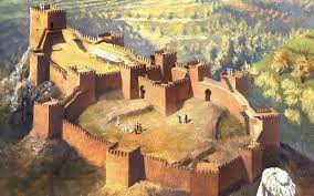 Pinturas Y Codices De La Edad Media Ilustracion De Castillo Castillo De Fantasia Castillos