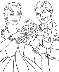 Its barbara barbie millicent roberts, and it's been that way since the beginning. Free Barbie And Ken Coloring Page
