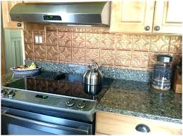 tin tile tin kitchen modern looks tin