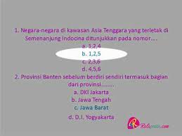 Soal uas ips kelas 6 semester 2 dan kunci jawaban. Contoh Soal Pts Ips Kelas 6 Semester 1 Plus Kunci Jawaban Youtube