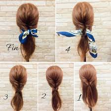 春夏気分な簡単髪型アレンジラフルーズ感でこなれスタイルhair