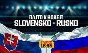 Hokejisti slovenska zvíťazili aj vo svojom treťom zápase na ms v rige. Dajto Odvysiela Pripravny Hokejovy Zapas Slovensko Rusko Tvnoviny Sk