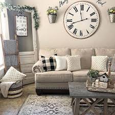 This shows that a varnished wooden table can be eccentric, too. 80 Farmhouse Home Decor Ideas For The Entire House Lady Decluttered Farmhouse Decor Living Room Farmhouse Style Living Room Farm House Living Room