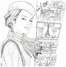 Pin On Coloriage Fashion