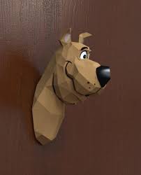 Papercraft Scooby Doo Scooby Doo Dog Scooby Doo Toy Wall Etsy In 2020 Scooby Doo Dog Scooby Doo Toys Paper Crafts