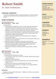 Automotive lube technician job description. Auto Technician Resume Samples Qwikresume