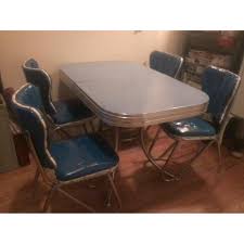 antique 50s diner style kitchen table w