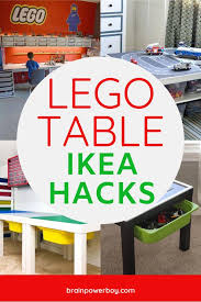 Diy Lego Table Incredible Ikea Hacks Lego Table Diy Lego Table Lego Table Ikea