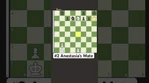 Anastasia's checkmate for chess beginners - YouTube