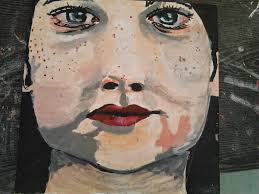 OLC ART: Jenny Saville inspired paintings