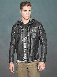 Affordable Men Jackets Outerwear Clothing Top Urban Fashion Faux Leather Jacket Men Jackets Men Fashion Mens Jacket Brands