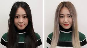 Discover the best jet black jet black hair has purple and blue undertones, and the name of this shade was inspired by a rock asian jet black hair will perfectly suit you if you have a bob haircut with long bangs tossed on one side. Asians Go Blonde Youtube