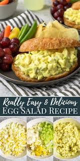 Easy Egg Salad Recipe Perfect For Egg Salad Sandwiches Mom S Dinner Recipe In 2020 Egg Salad Recipe Easy Egg Salad Recipe Classic Egg Salad Recipe
