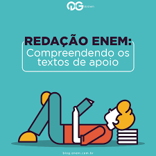 Informações sobre redação no dicionário e enciclopédia gratuitos em inglês. Enem Compreendendo Os Textos De Apoio Da Redacao Blog Do Qg Do Enem
