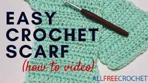Treble (or triple) crochet stitch (called double treble stitch in the uk) (yarn over twice) while the horizontal distance covered by these basic stitches is the same, they differ in height and thickness. Basic Beginner Crochet Scarf Youtube
