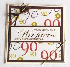 Tischdeko24 Einladungskarten Zum 90 Geburtstag