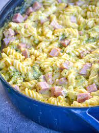 If you can find meyer lemon, it makes a difference; Cheesy Ham Broccoli Pasta 4 Sons R Us